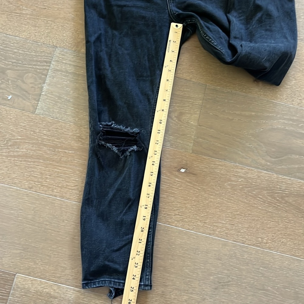 Abercrombie & Fitch The Ankle Straight Ultra High Rise size 27/4 - Picture 10 of 14